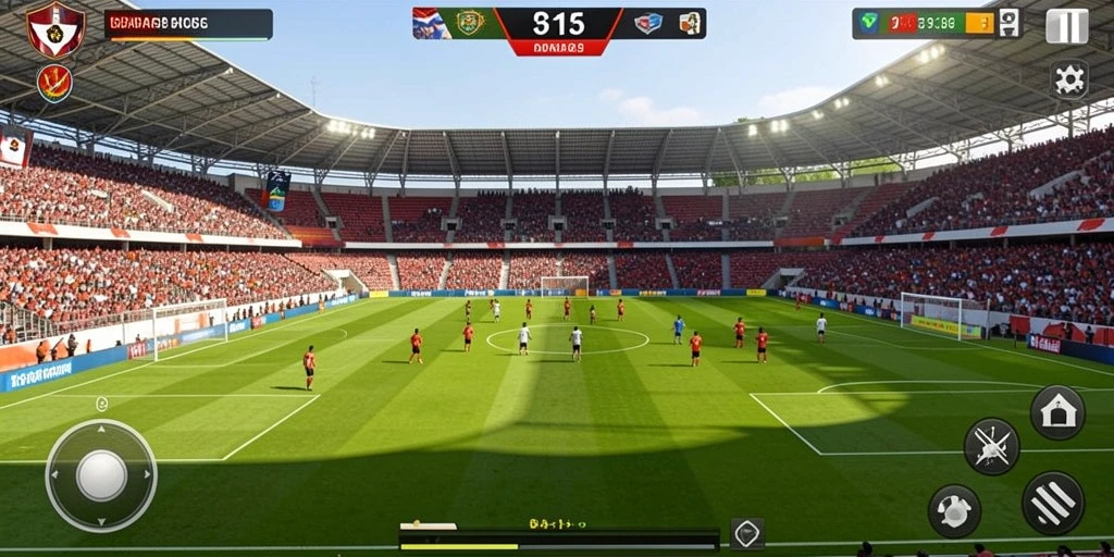 mg525 - Tangkapan layar kedua memperlihatkan suasana pertandingan multiplayer yang seru.